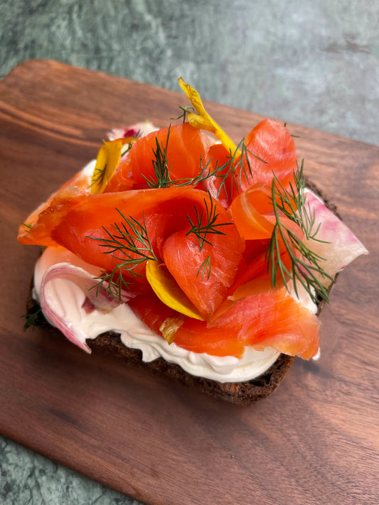 Smoked Trout (portions of 100 gr)