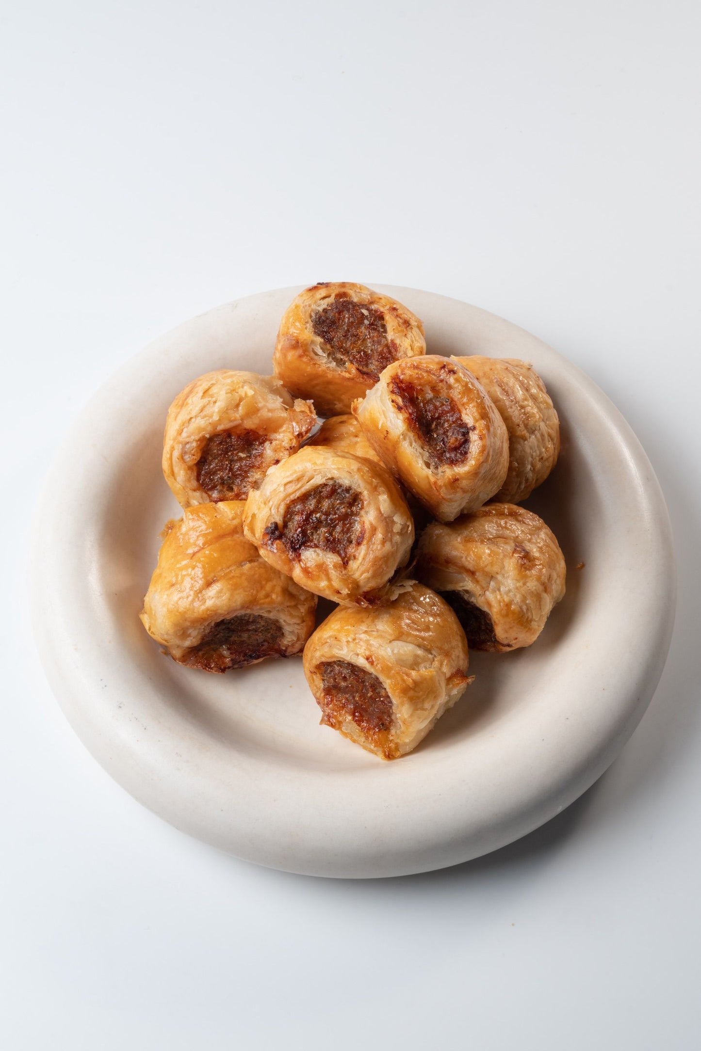 Mini Rollo de Salchicha (20 unidades) 