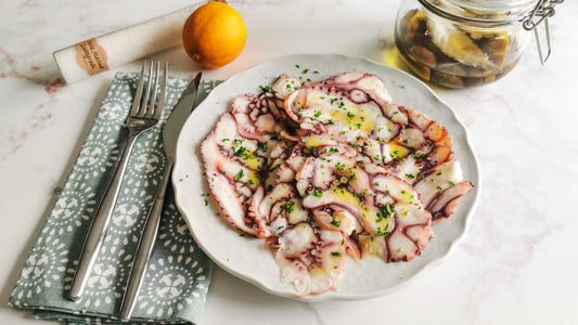 Octopus Carpaccio (Peixos Palamós) (per pack of 50 g)